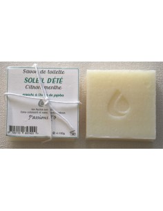 "SOLEIL" soap Lemon/Mint