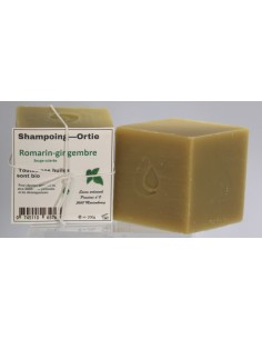 Solid shampoo - Nettle - rosemary - ginger