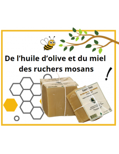 savon au miel des ruchers mosans