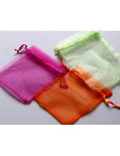 100 pochettes organza 9 x...