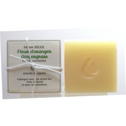 SOLEIL soap- orange blossom and ginger grass