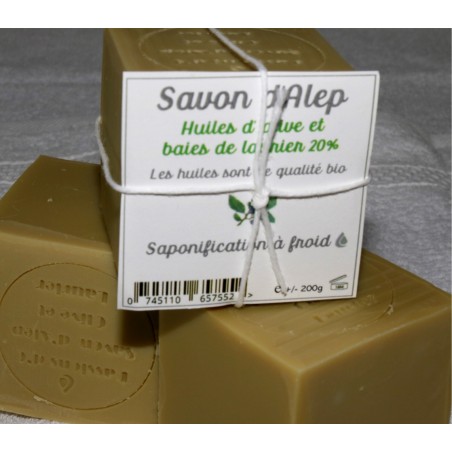 savon d'Alep 20 %