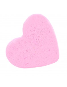 Bubble-gum love heart bath...