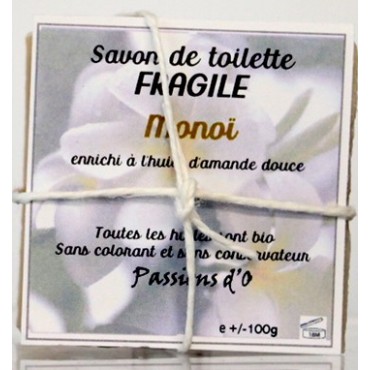 Savon de toilette  au Monoï